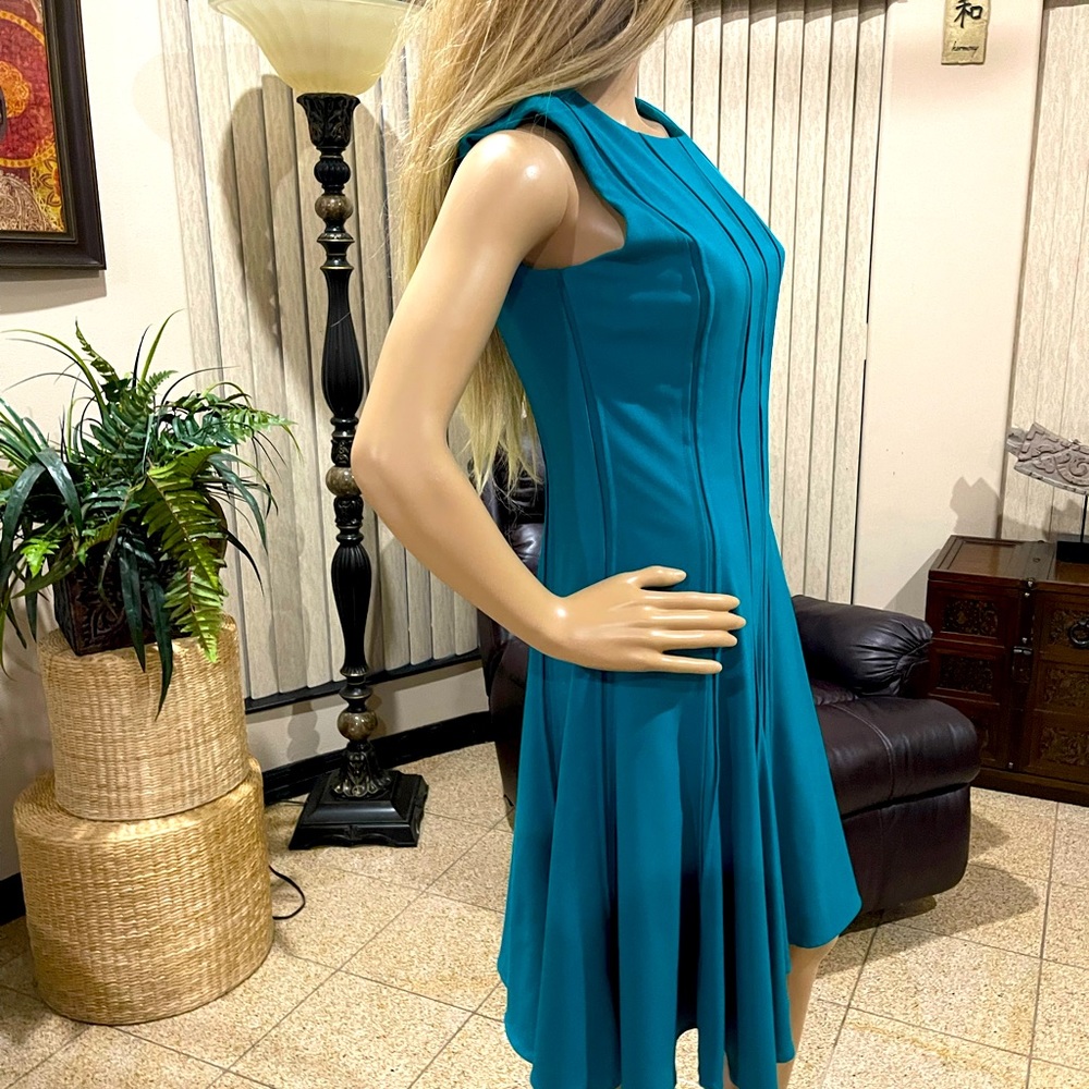 Calvin Klein Teal color formal dress